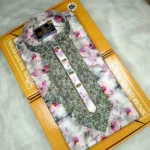 Digital Printed Cotton Panjabi (1051)