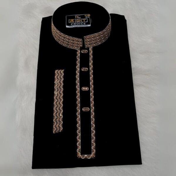 Classic Embroidery Dhuti Panjabi (CODE: 801)