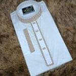 Classic Embroidery Dhuti Panjabi (CODE: 802)